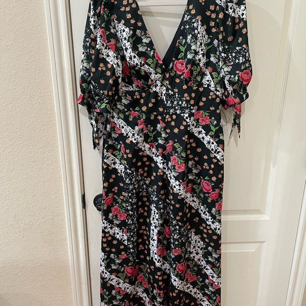 ASOS Design Tea Jumpsuit Size 8 - Picture 2 of 8